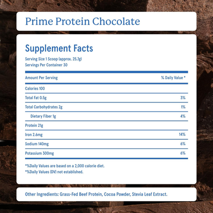 Equip Prime Chocolate Protein Powder 771g