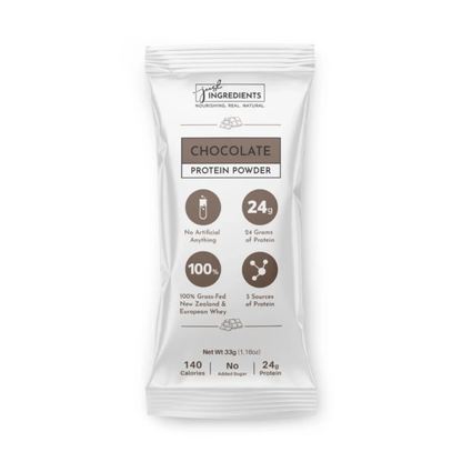 Just Ingredients Chocolate Protein Whey Powder Packet 1.16oz