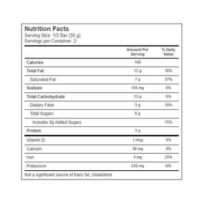 HU Almond Crunch Dark Chocolate Bar 2.1oz