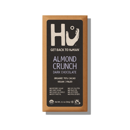 HU Almond Crunch Dark Chocolate Bar 2.1oz