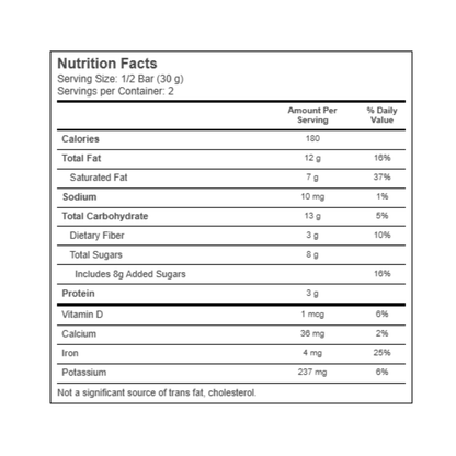 HU Hazelnut Coffee Dark Chocolate Bar 2.1oz