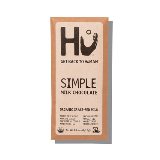 HU Organic Fair Trade Simple Milk Chocolate Bar 2.1oz