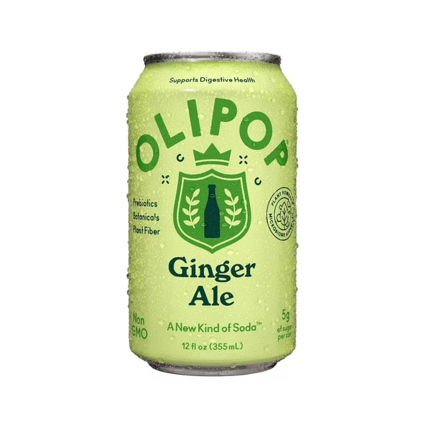 Olipop Ginger Ale Prebiotic Soda 12fl oz – Orgánica Store Panamá
