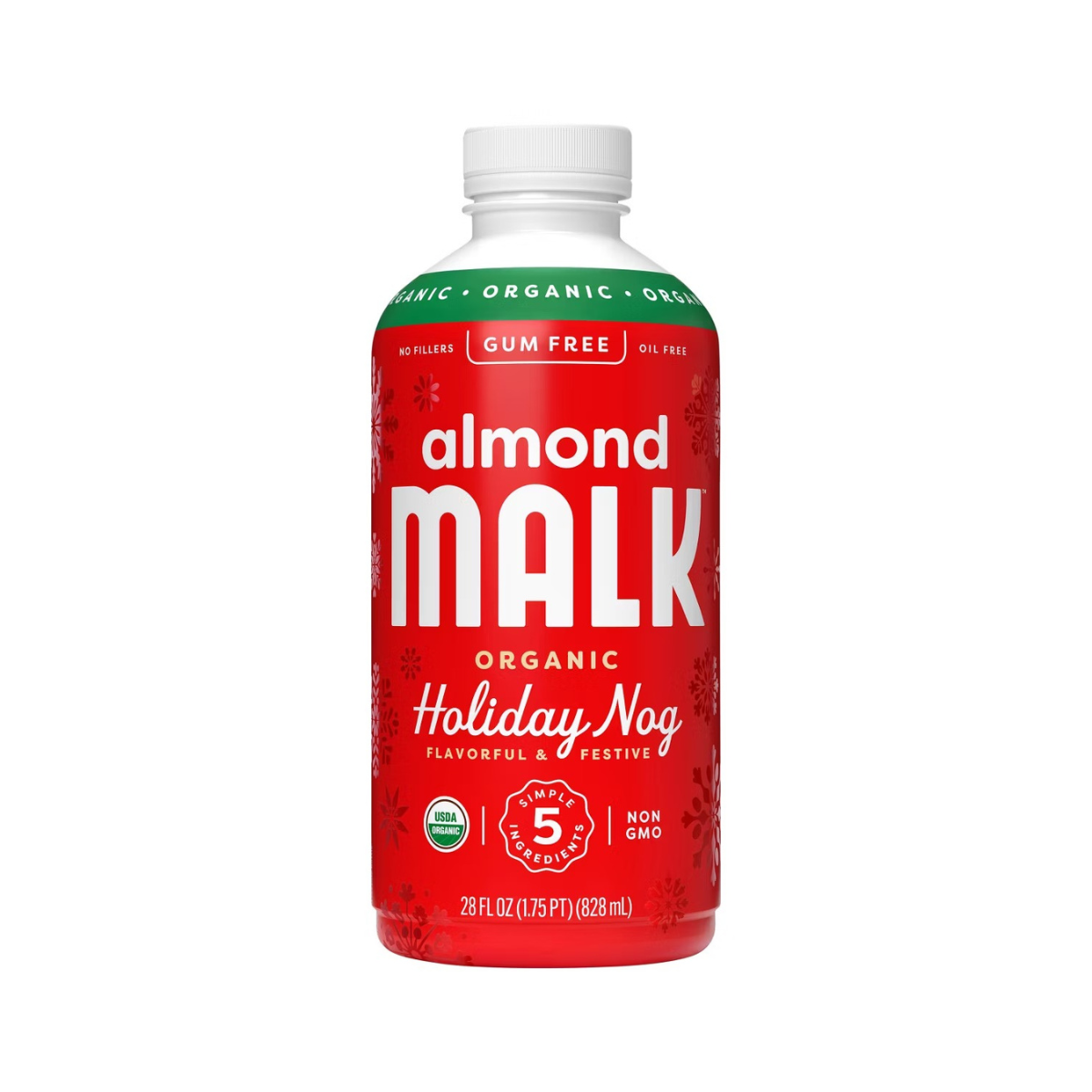 MALK Organic Holiday Nog Almond Milk 28fl oz