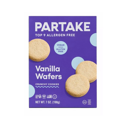 Partake Gluten Free Vegan Vanilla Wafers 7oz