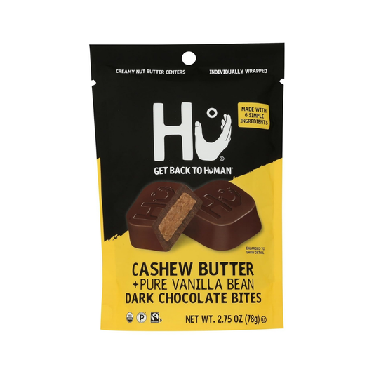 HU Cashew Butter Vanilla Bean Dark Chocolate Bites 2.75oz