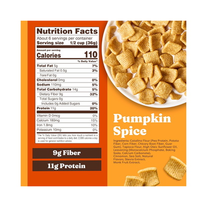 Catalina Crunch Protein Cereal Sugar Free Pumpkin Spice 8oz