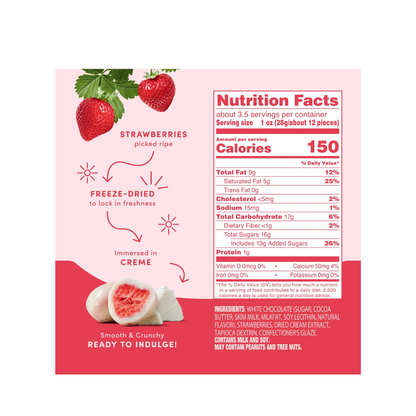 Tru Fru Dried Fruit in Créme Strawberries