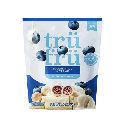 Tru Fru Freeze-Dried Blueberries in Creme 3.4oz