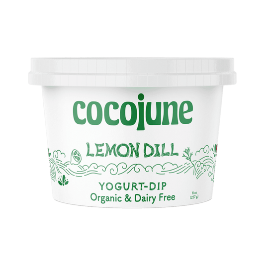 Cocojune Lemon Dill Yogurt Dip OG 8oz