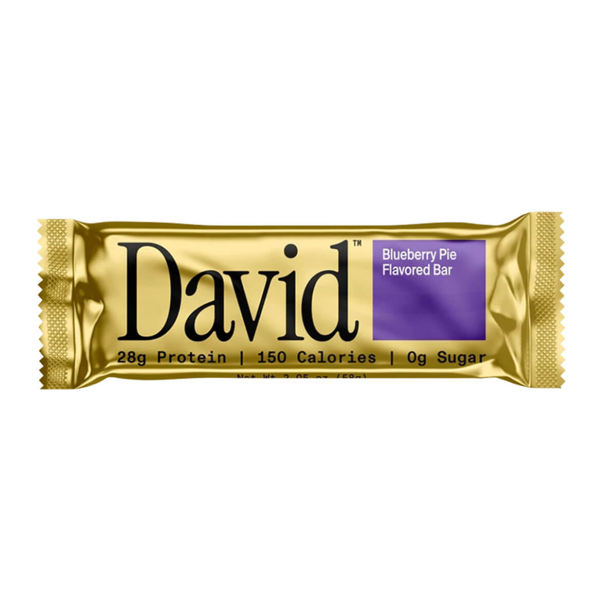 David Blueberry Pie High Protein Bar 2oz