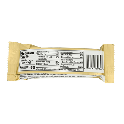 David Protein Bar 28 gr Protein Fudge Brownie