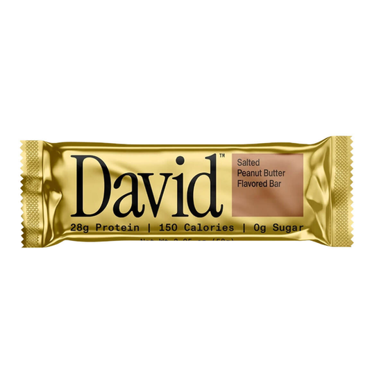 David Salted Peanut Butter Protein Bar 2oz