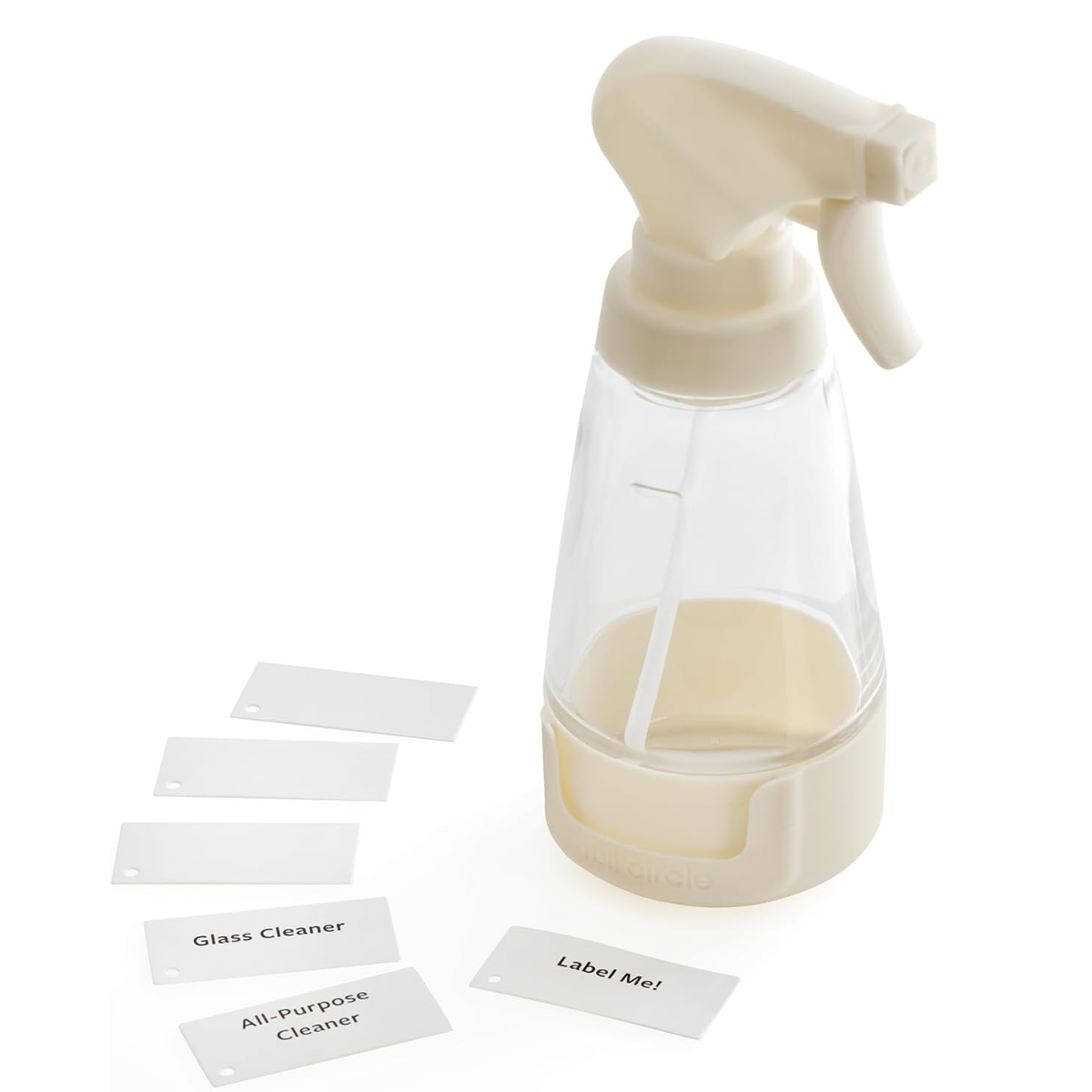 Full Circle Home Cleaning Solution Glass Spray Bottle 10oz