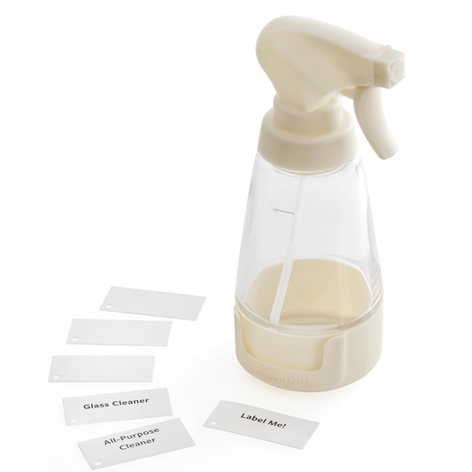 Full Circle Home Cleaning Solution Glass Spray Bottle 10oz