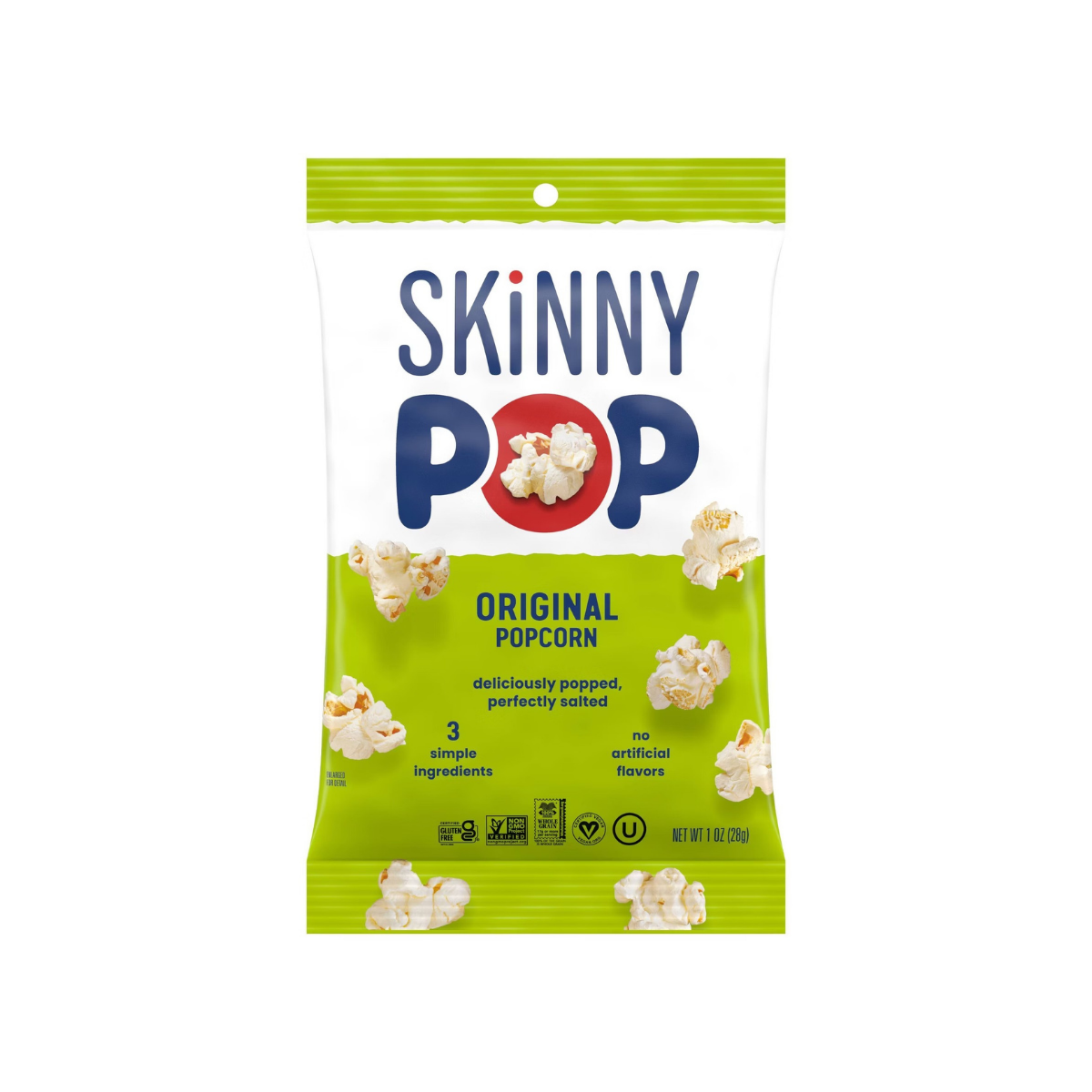 SkinnyPop Popcorn Original 1oz