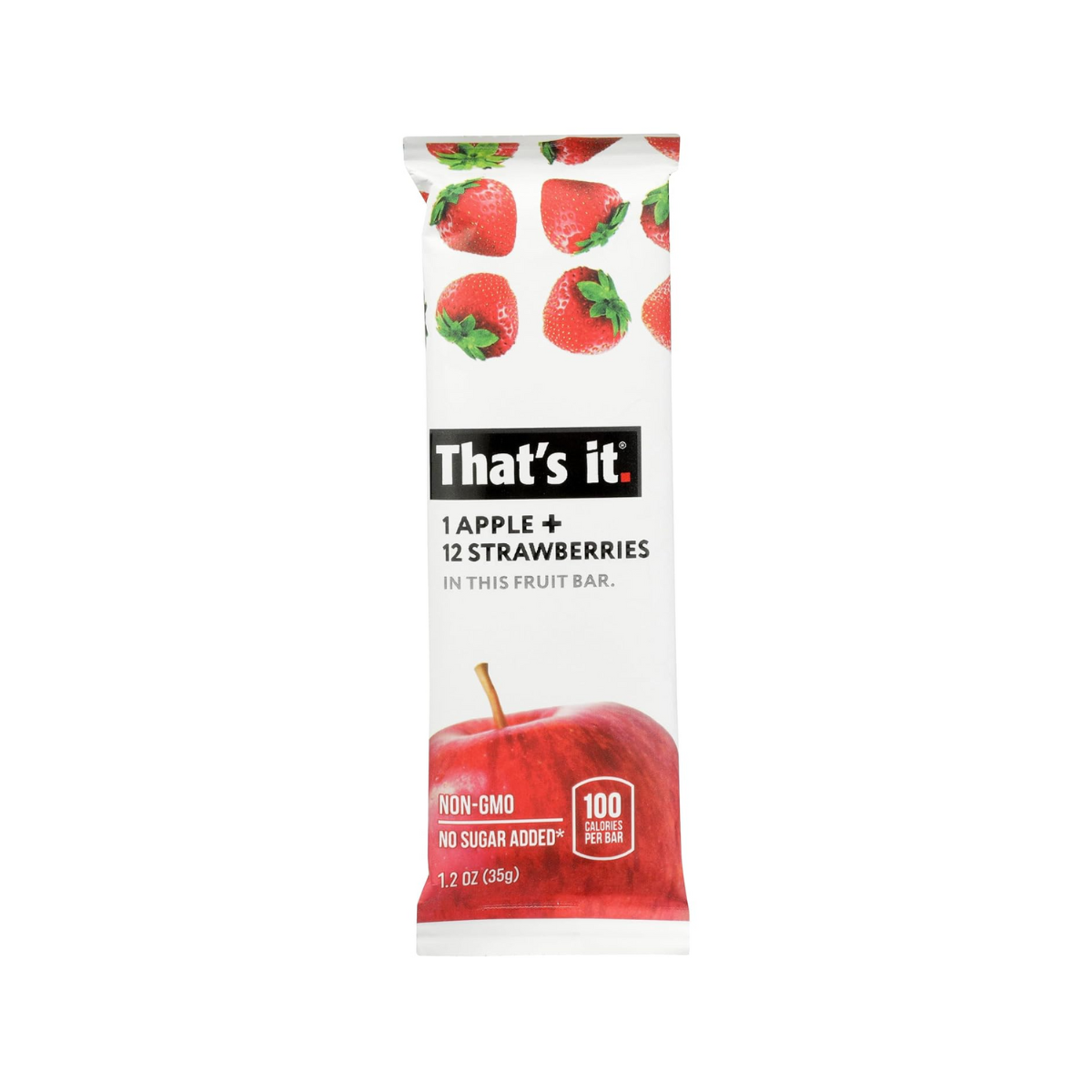 That's It Apple Strawberry Fruit 1.2oz