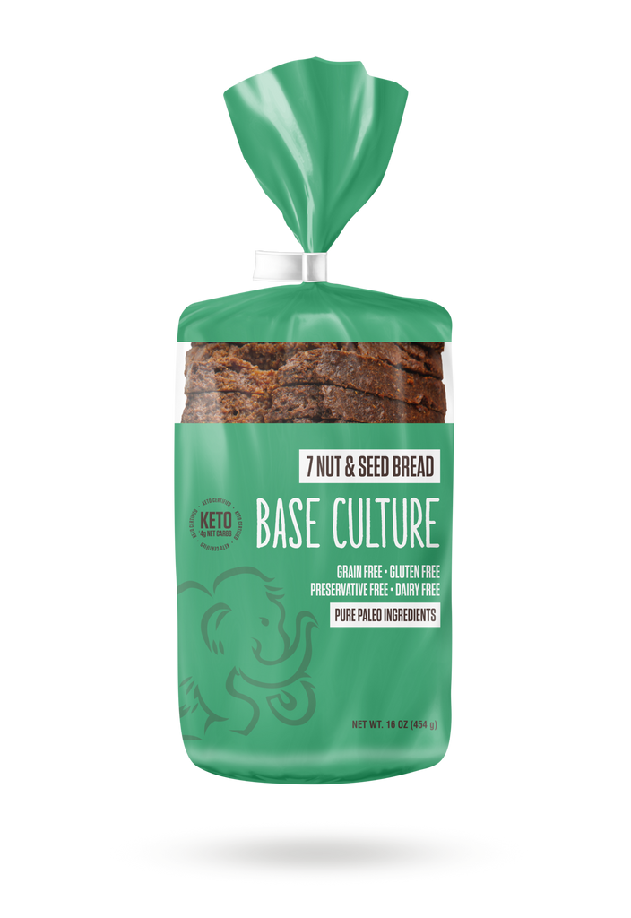 Base Culture Gluten Free 7 Nut and Seed Bread 16oz