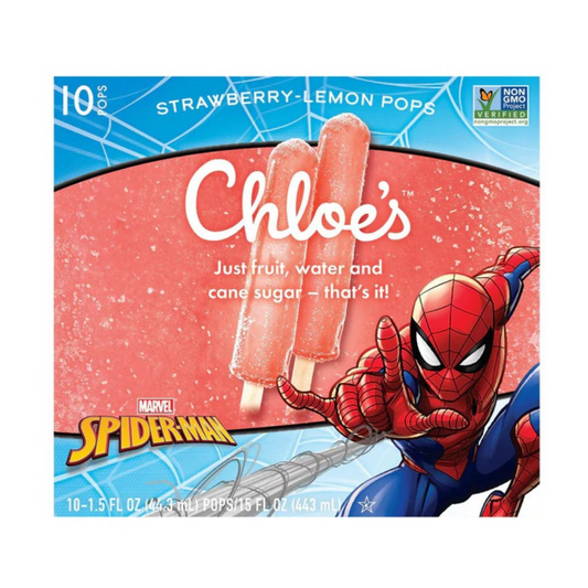 Chloes Strawberry and Lemon Pups Marvel Spiderman 10c