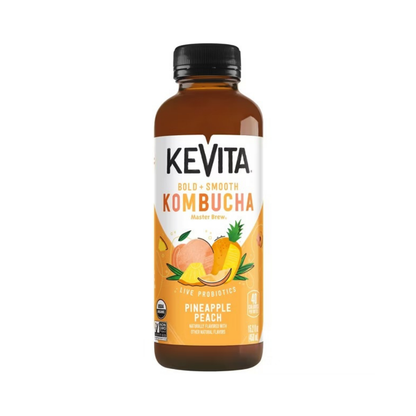 KeVita Pineapple Peach Master Brew Kombucha 15.2fl oz