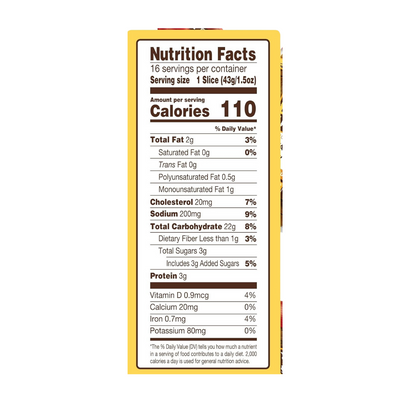 Canyon Bakehouse Bread white Honey GF 24oz