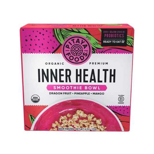 Pitaya Foods Premium Organic Inner Health Smoothie Bowl 6 oz