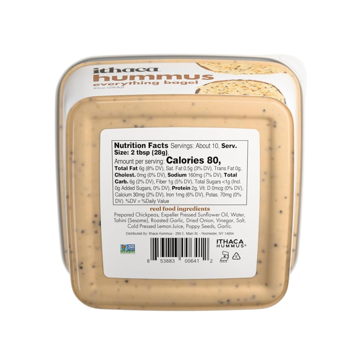 Ithaca Hummus Everything Bagel 10oz