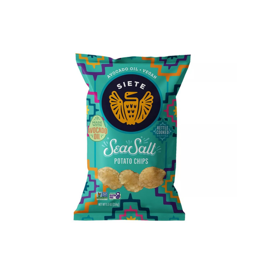 Siete Sea Salt Kettle Chips 5.5oz