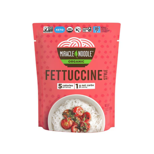 Miracle Noodle Organic Ready To Eat Fettuccine Noodles 7oz