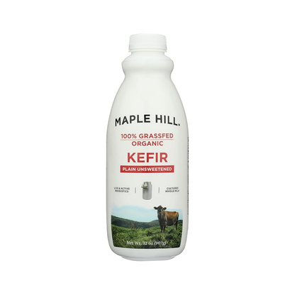 Maple Hill Creamery Unsweetened Plain Kefir Cultured 32oz