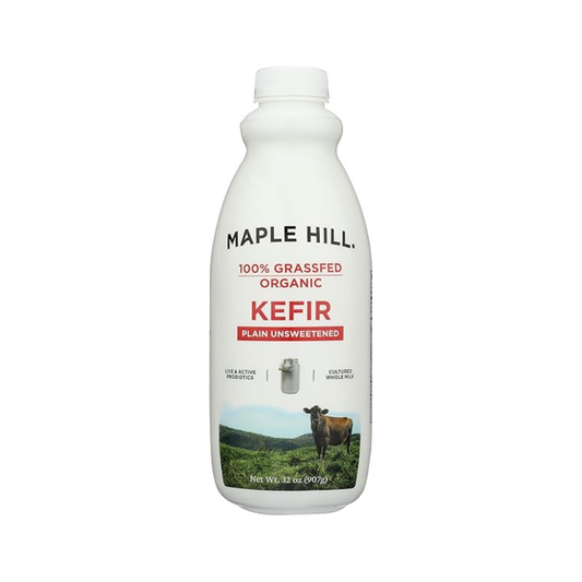 Maple Hill Creamery Unsweetened Plain Kefir Cultured 32oz