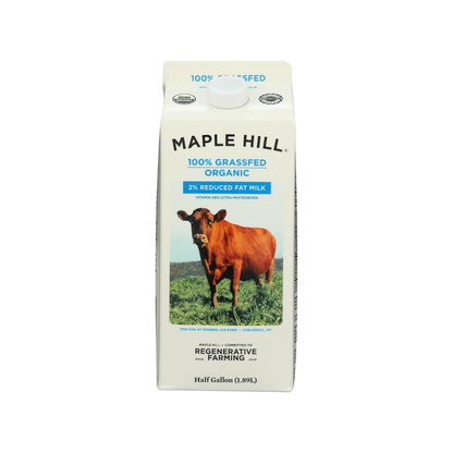 Maple Hill Milk Reduce Fat 1.89L