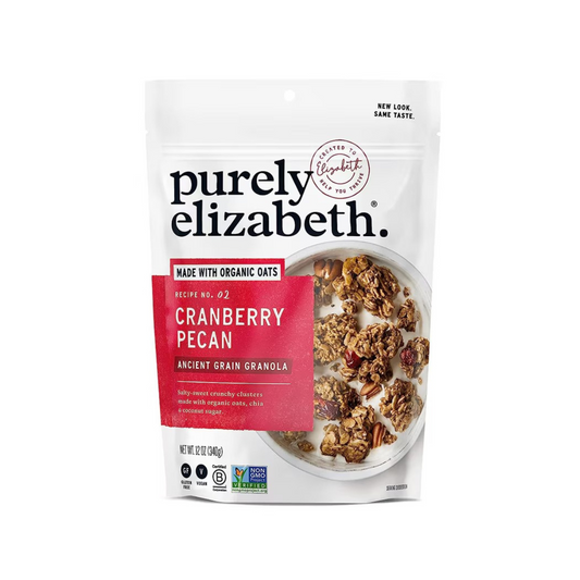 Purely Elizabeth Gluten Free Ancient Grain Granola Cranberry Pecan 12 oz