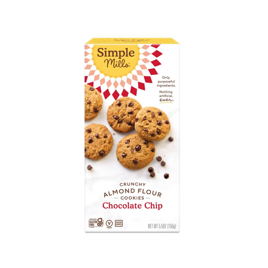 Simple Mills Crunchy Chocolate Chip Cookies 5.5oz