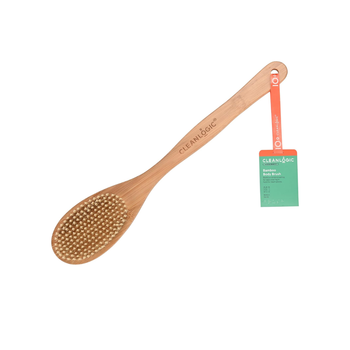Clean Logic Brush Body Back Bamboo