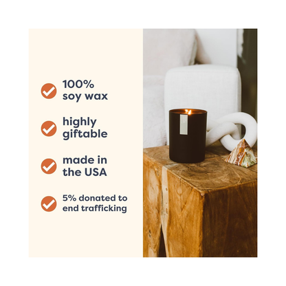 Calyan Wax Co. Redwood & Vanilla Scented Candle 10.02oz