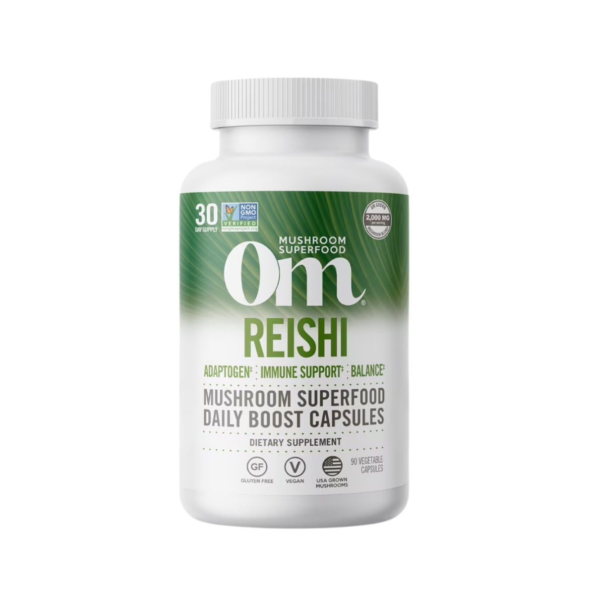 OM Mushroom Reishi Superfood Capsules 90c