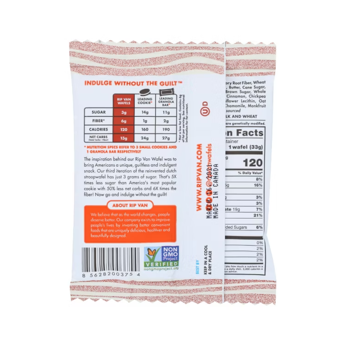 Rip Van Snickerdoodle Wafels 1.16oz