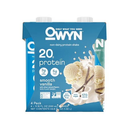 Owyn 20g Dairy Free Protein Shake Smooth Vanilla 4c