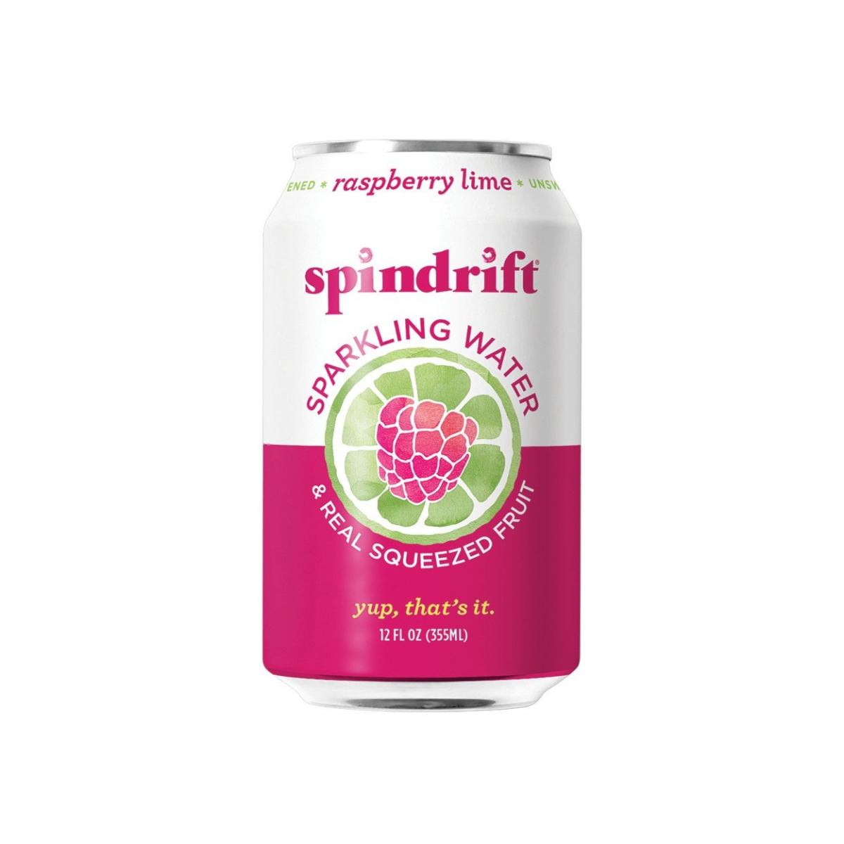 Spindrift Sparking Water Raspberry Lime 12oz
