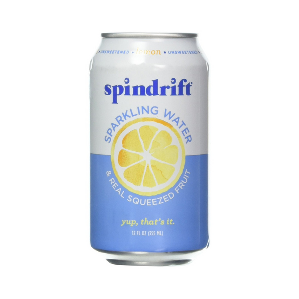 Spindrift Lemon Sparkling Water 12oz – Orgánica Store Panamá