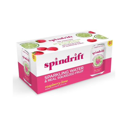 Spindrift Sparkling Water Raspberry Lime 8c