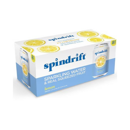 Spindrift Sparkling Water Lemon 8c