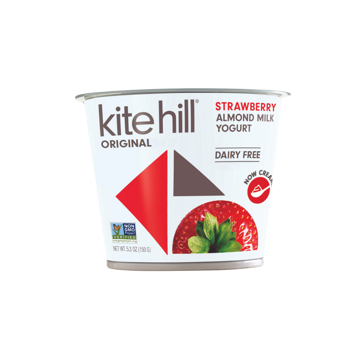 Kite Hill Yogurt Almond Strawberry 5.3oz