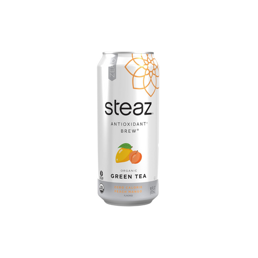 Steaz Iced Green Tea Zero Calorie Peach Mango 16oz