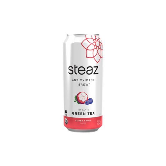 Steaz Iced Green Tea Super Fruit 16oz