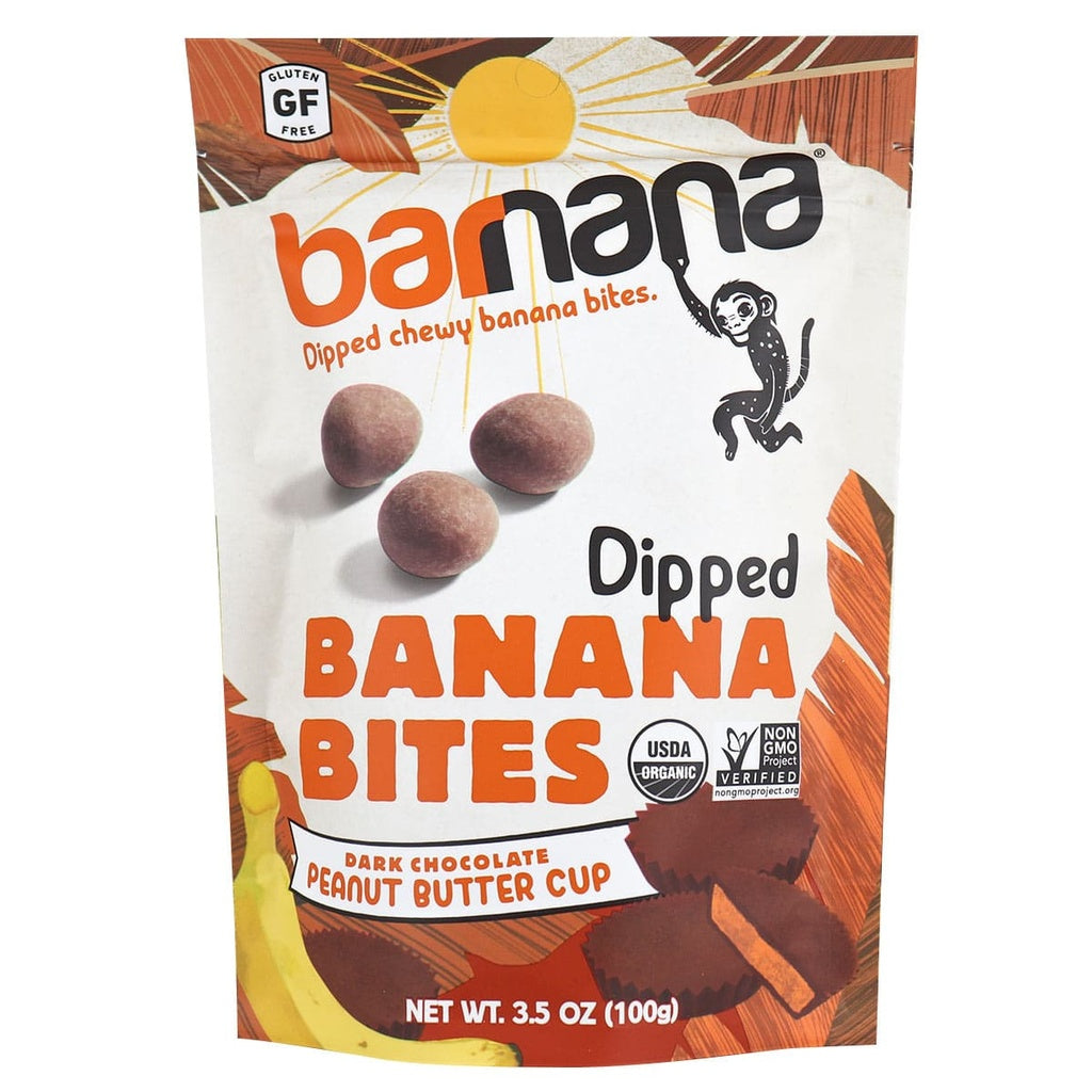 Barnana Snack Banana Bite Peanut OG 3.5oz