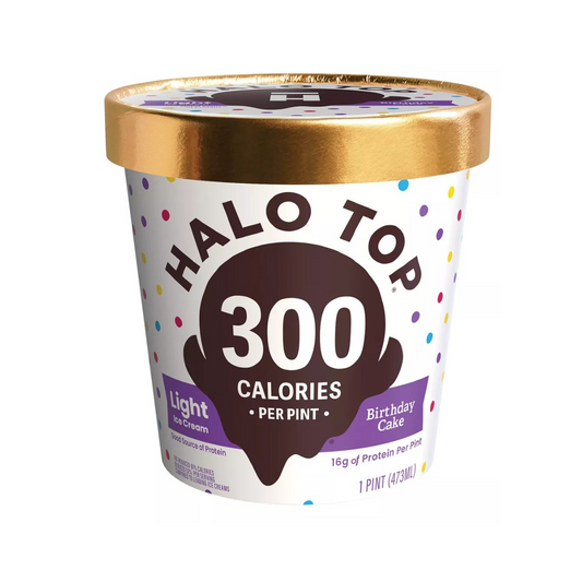 Halo Top Birthday Cake Ice Cream 16oz