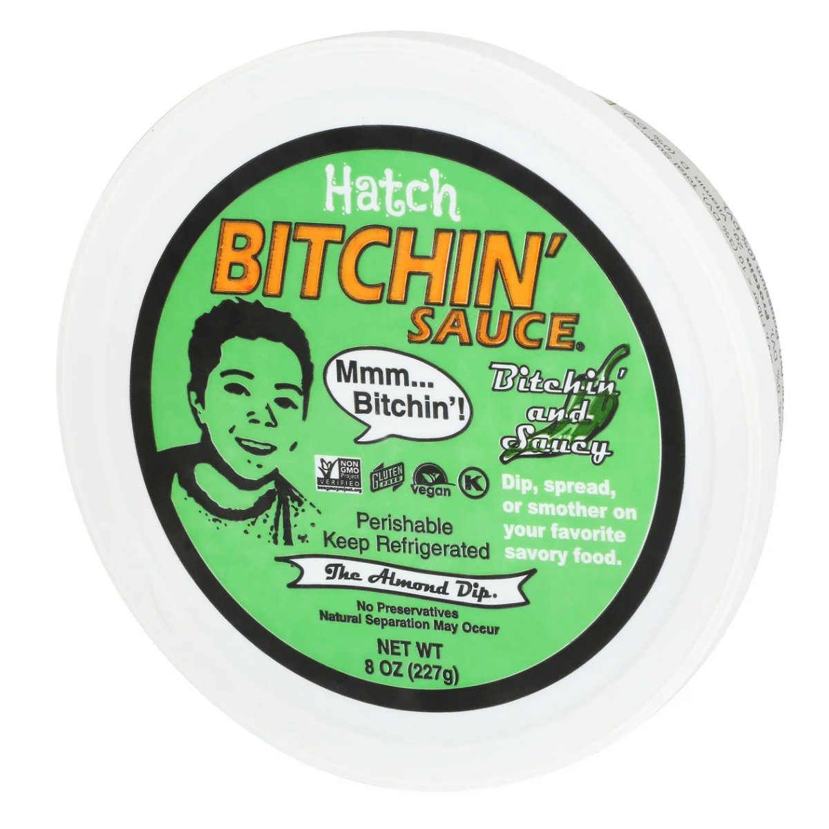 Bitchin Hatch Sauce Dip 8oz