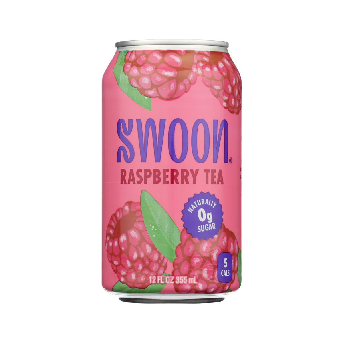 Swoon Tea Naturally Zero Sugar Raspberry 12fl oz